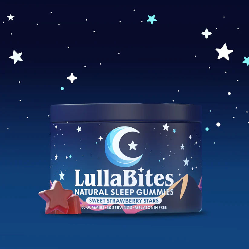 LullaBites by NutraBloom– Melatonin-Free Sleep Gummies