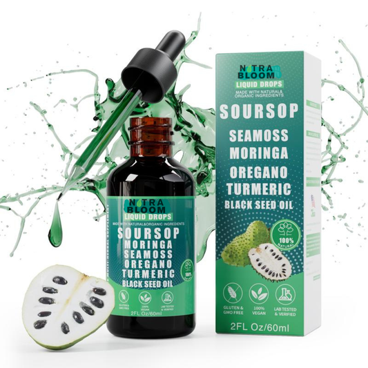 NutraBloom Pure Soursop 10 in 1 Liquid Drops Extract